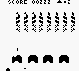 Space Invaders (Europe) In game screenshot